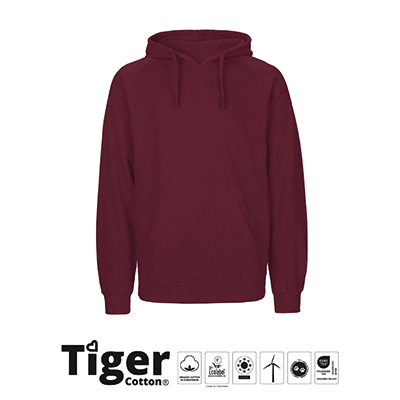 Image of Neutral Tiger Organic in Conversion Hooded Sweatshirt